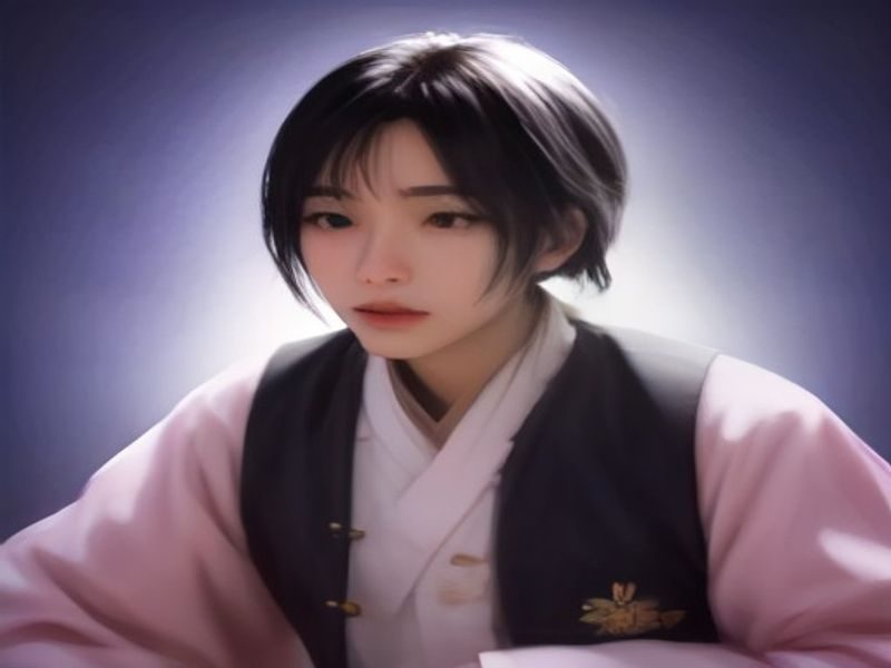 一个笔记本电脑屏幕显示着小说网站页面，旁边放着一杯咖啡和眼镜，桌面有手写笔记，营造阅读氛围